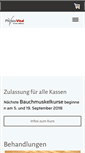 Mobile Screenshot of physio-frankfurt.com